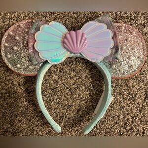 “The Little Mermaid” Ariel Disney Parks Minnie Mouse Ears - One Size
